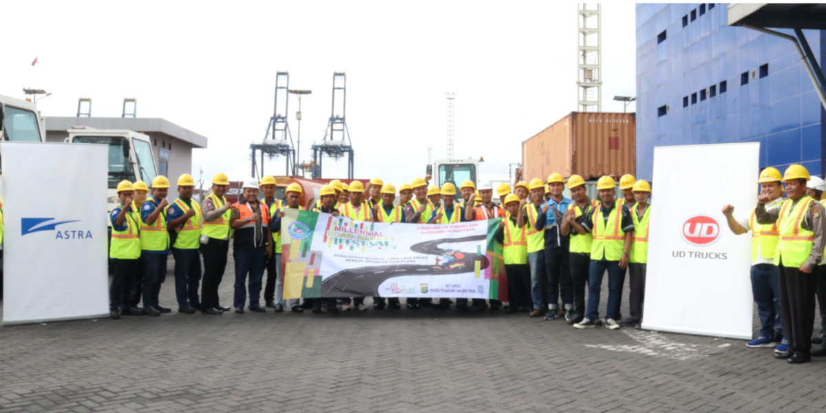 Astra UD Trucks Terus Dukung Keamanan Pengemudi Truk bersama Kepolisian Republik Indonesia
