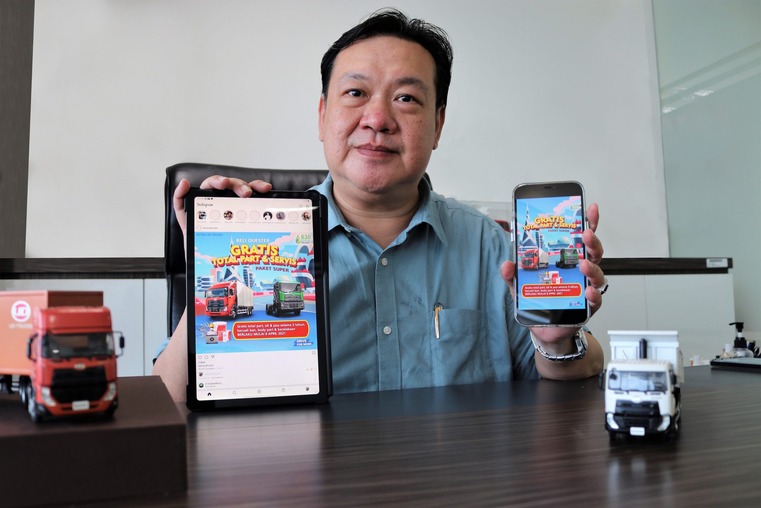 Tak Hanya Peduli Pengemudi, Astra UD Trucks Hadirkan “Paket Super” untuk Pengusaha Truk