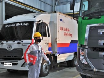 Keandalan Tinggi UD Trucks Quester Menjawab Tantangan Transportasi Modern
