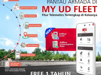 My UD Fleet: Mudahkan Akses Kondisi dan Status Terkini Truk Anda