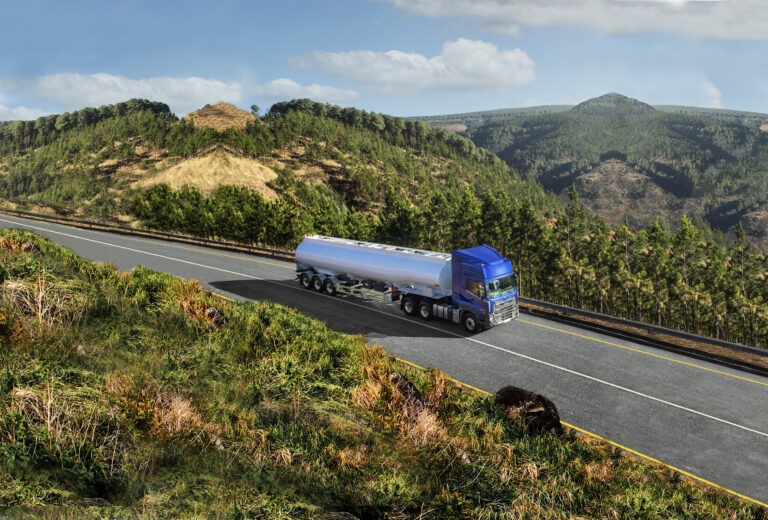 batas kecepatan truk